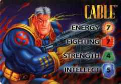 Cable 4-Grid Character Card